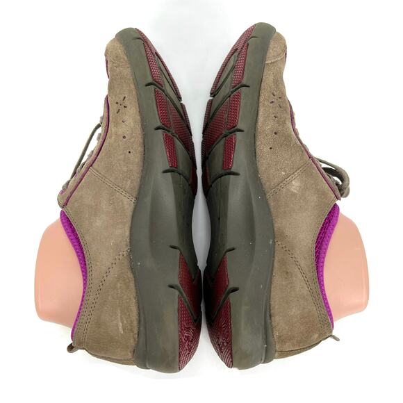 Dansko Elise Taupe Pink Suede Non Slip Sneakers Shoes Euro Size 39 - Picture 5 of 13